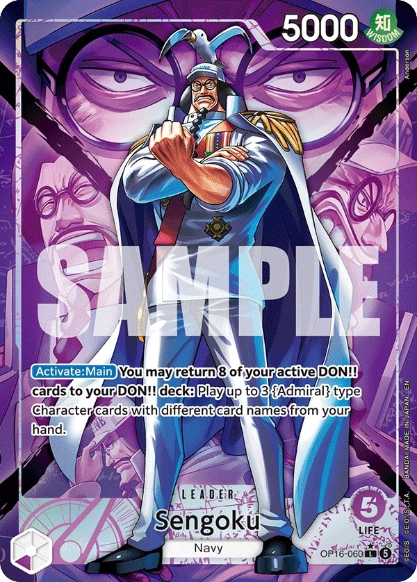 Carte One Piece anglaise Sengoku OP16-060 L