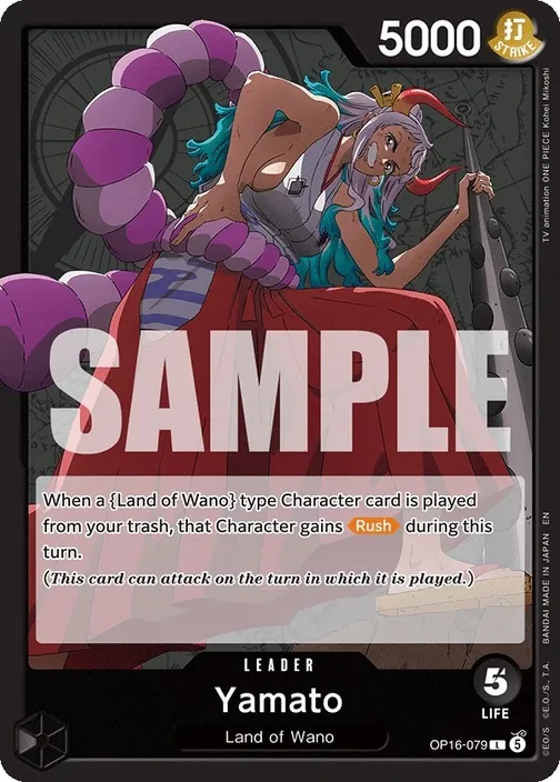 Carte One Piece anglaise OP16-079 Yamato