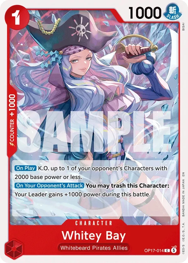 Carte One Piece anglaise Whitey Bay OP17-014 C
