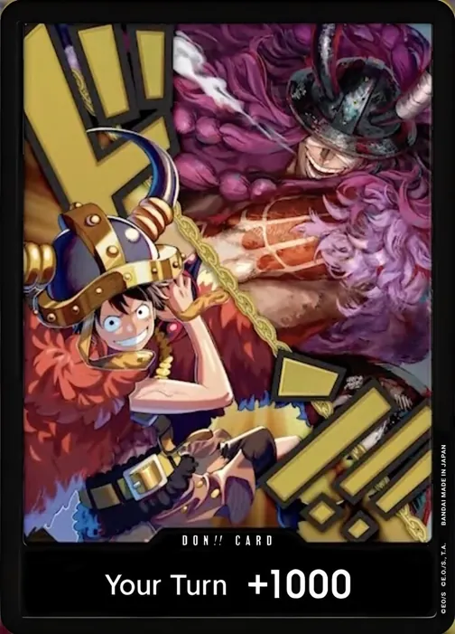 Carte One Piece anglaise DON!! Card (version 2)