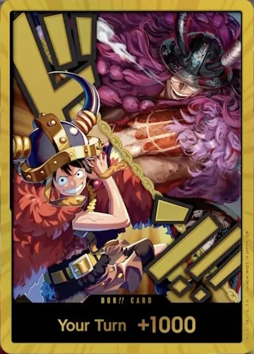 Carte One Piece anglaise DON!! Card (version 6)