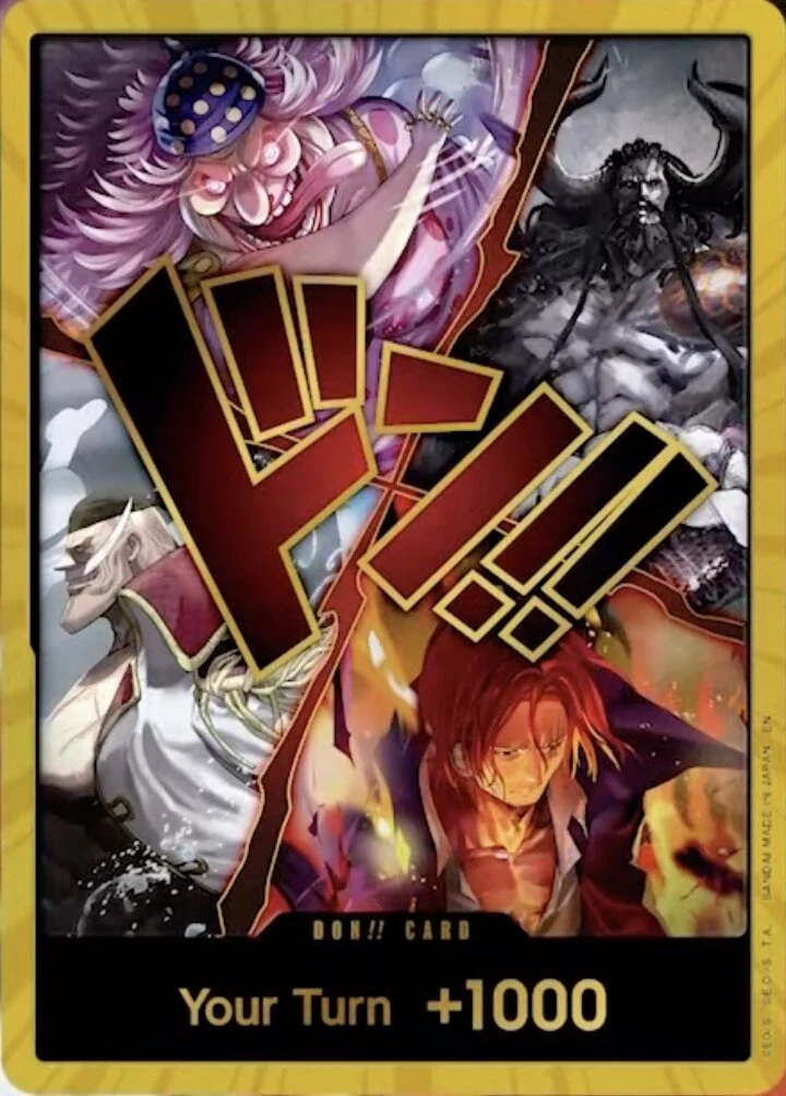 Carte One Piece anglaise DON!! Card
