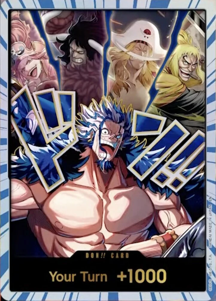 Carte One Piece anglaise DON!! Card