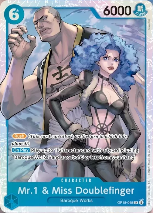 Mr.1 & Miss Doublefinger OP18-048