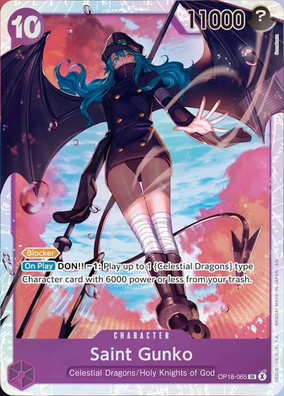 OP18-065 Saint Gunko illustrée par Sunohara (édition anglaise)