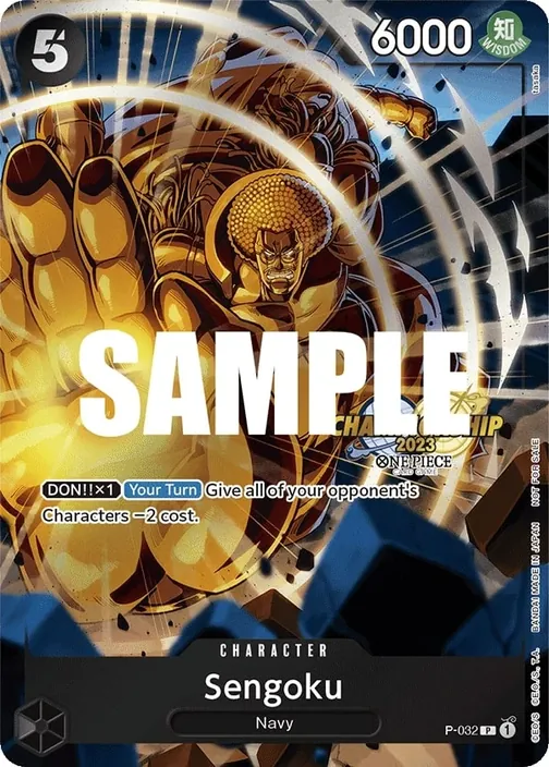 Carte One Piece anglaise P-032 Sengoku