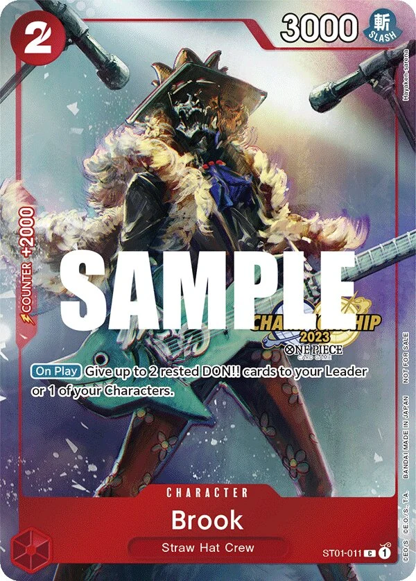 Carte One Piece anglaise Brook ST01-011 C