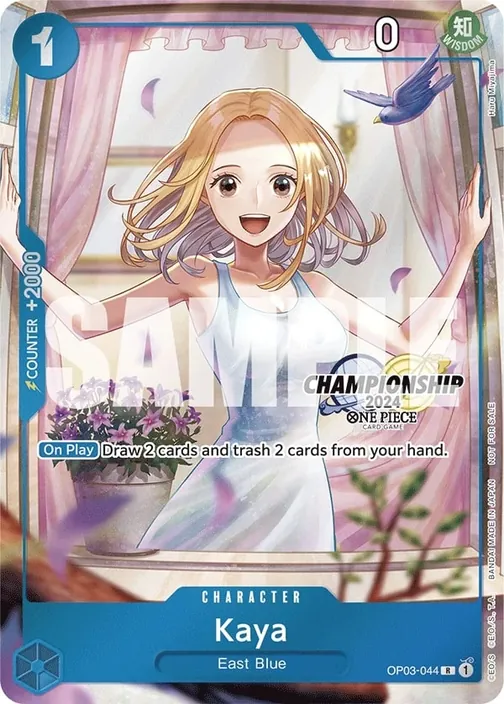 Carte One Piece anglaise OP03-044 Kaya