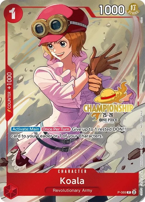 Carte One Piece anglaise P-069 Koala