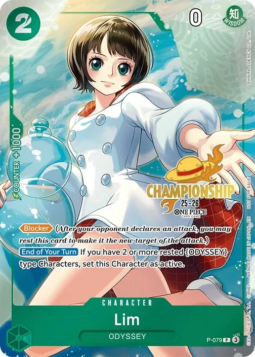 Carte One Piece anglaise P-079 Lim
