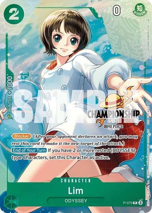 Carte One Piece anglaise P-079 Lim (version 2)