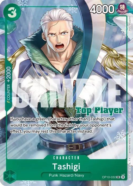 Carte One Piece anglaise OP10-032 Tashigi