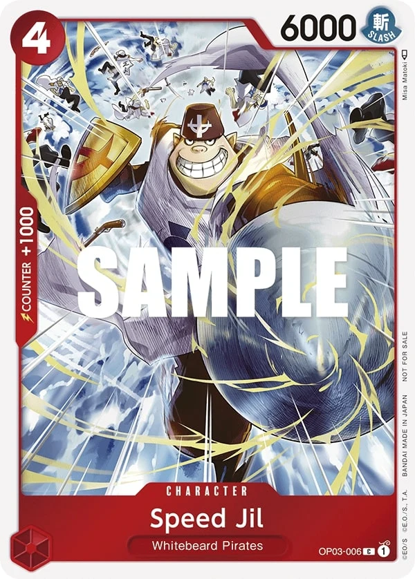 Carte One Piece anglaise Speed Jil OP03-006 C