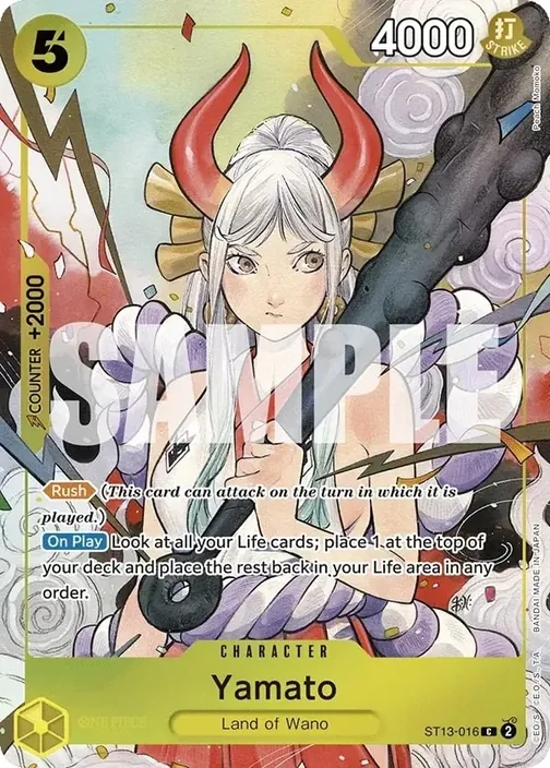 Carte One Piece anglaise ST13-016 Yamato