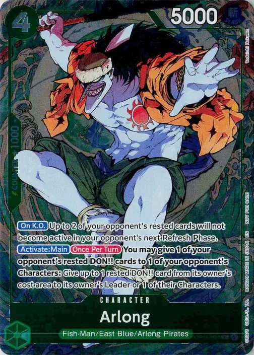 Carte One Piece anglaise OP15-023 Arlong