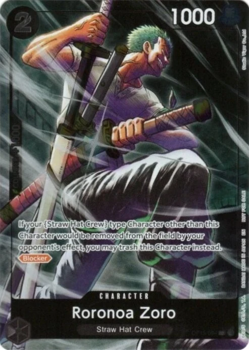 Carte One Piece anglaise OP15-094 Roronoa Zoro