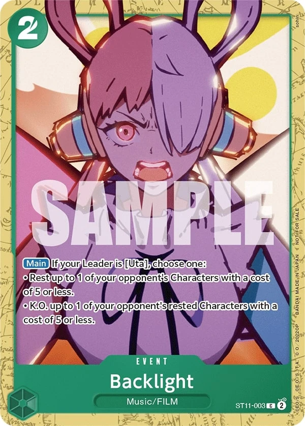 Carte One Piece anglaise Backlight ST11-003 C