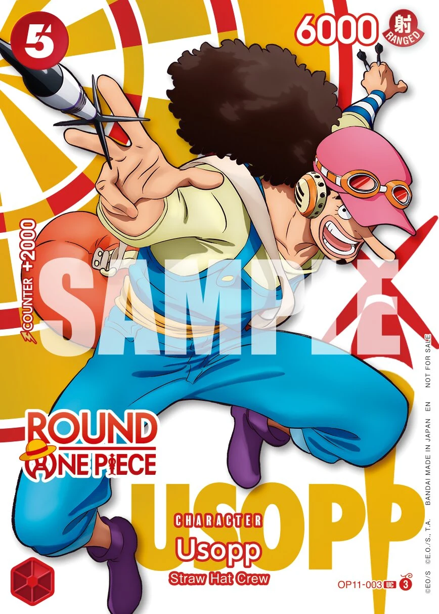 Carte One Piece anglaise Usopp OP11-003 UC