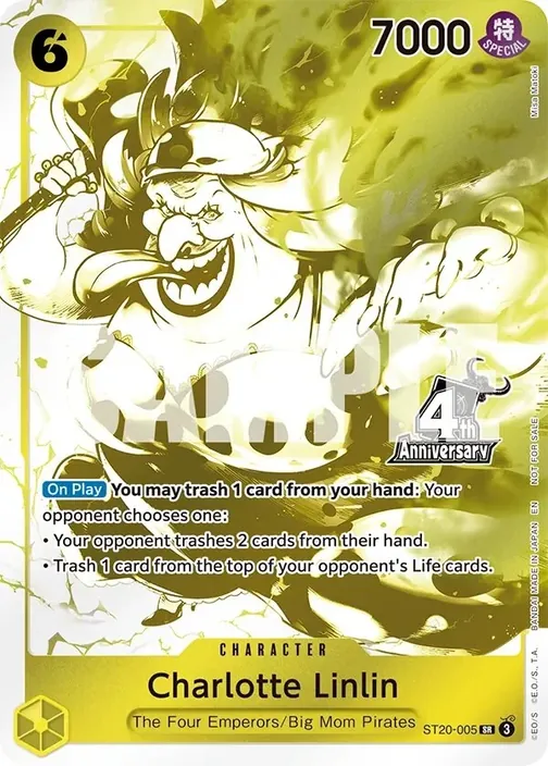 Carte One Piece anglaise ST20-005 Charlotte Linlin