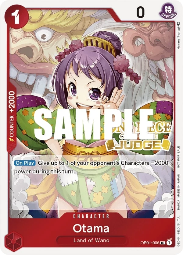 Carte One Piece anglaise Otama OP01-006 UC