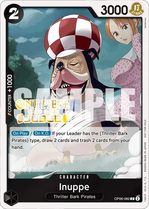 Carte One Piece anglaise OP06-082 Inuppe