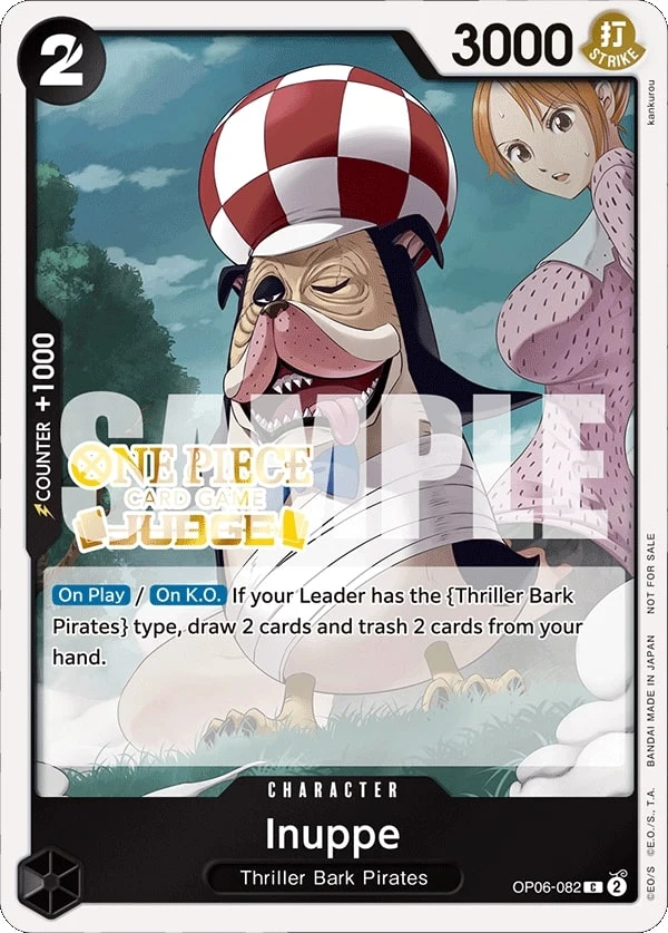 Carte One Piece anglaise Inuppe OP06-082 C