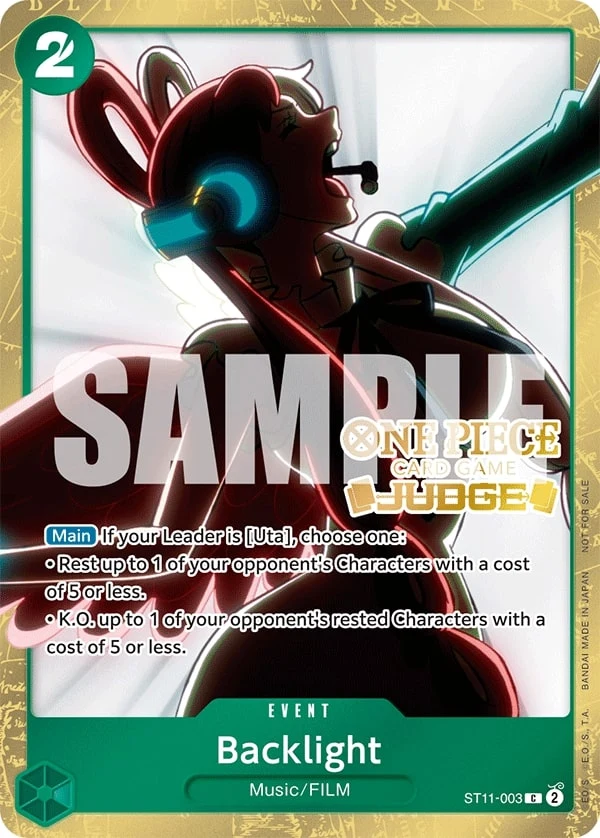 Carte One Piece anglaise Backlight ST11-003 C