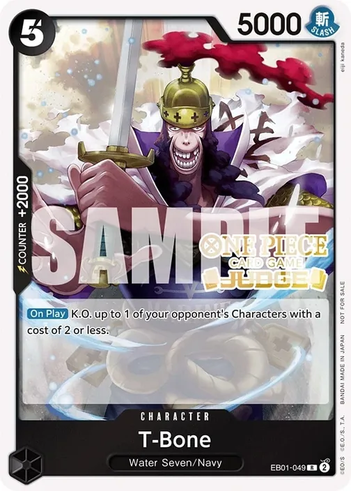 Carte One Piece anglaise EB01-049 T-Bone