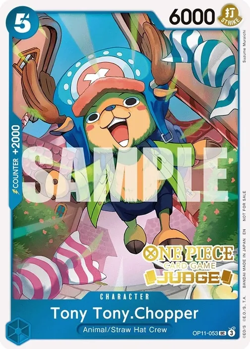 Carte One Piece anglaise OP11-053 Tony Tony.Chopper