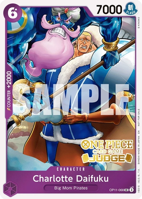 Carte One Piece anglaise Charlotte Daifuku OP11-068 UC