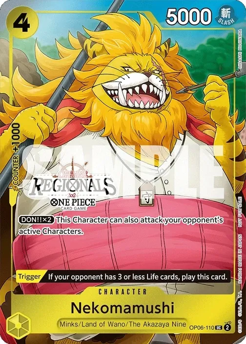 Carte One Piece anglaise OP06-110 Nekomamushi