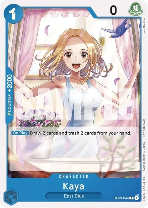 Carte One Piece anglaise OP03-044 Kaya