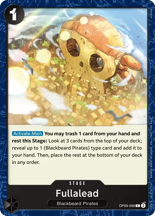 Carte One Piece anglaise OP09-099 Fullalead