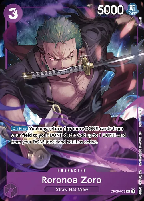 Roronoa Zoro OP09-076
