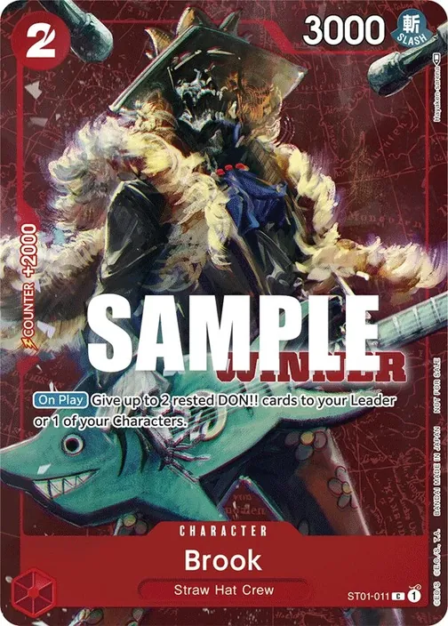 Carte One Piece anglaise ST01-011 Brook