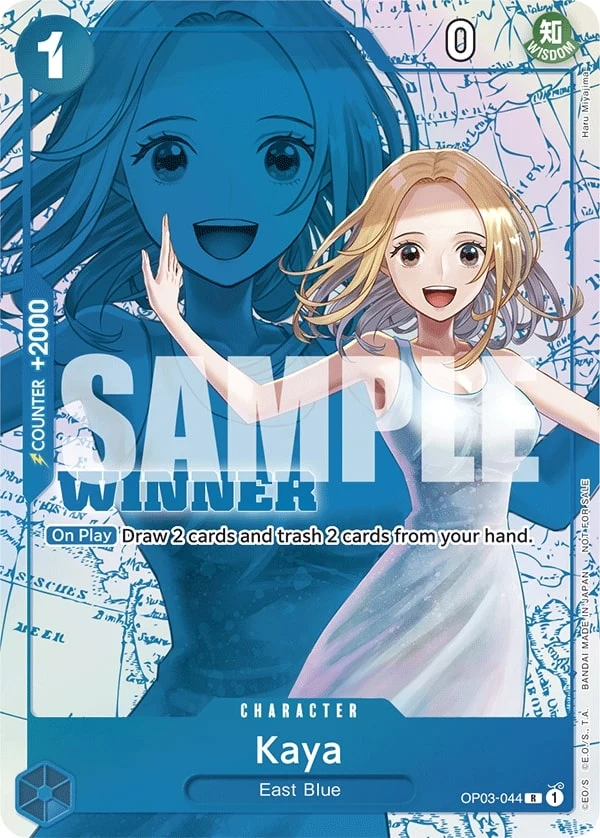 Carte One Piece anglaise Kaya OP03-044 R