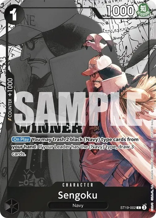 Carte One Piece anglaise ST19-002 Sengoku