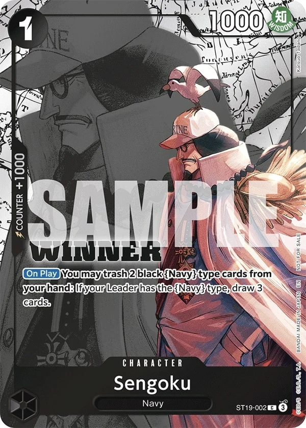 Carte One Piece anglaise Sengoku ST19-002 C