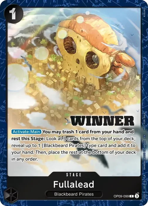 Carte One Piece anglaise OP09-099 Fullalead
