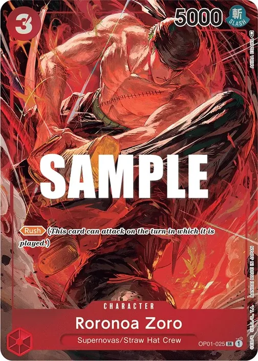 Roronoa Zoro OP01-025