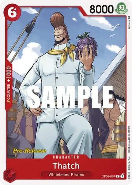 Carte One Piece anglaise OP02-007 Thatch