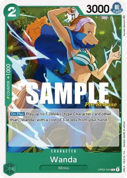 Carte One Piece anglaise OP02-044 Wanda