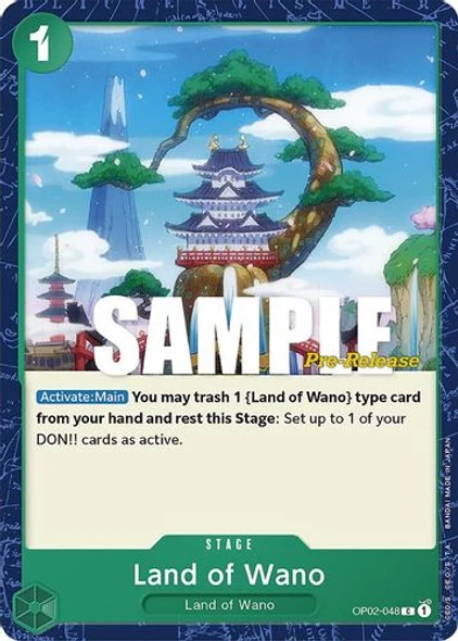 Carte One Piece anglaise OP02-048 Land of Wano