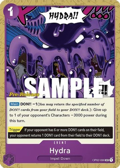 Carte One Piece anglaise OP02-090 Hydra