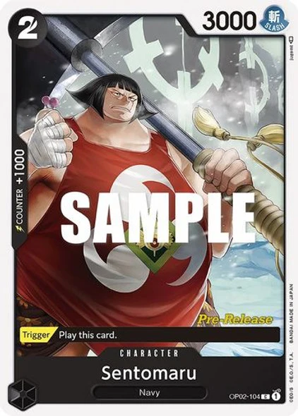 Carte One Piece anglaise OP02-104 Sentomaru