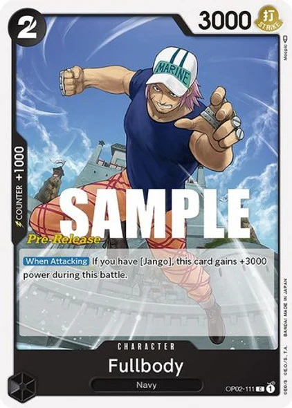 Carte One Piece anglaise OP02-111 Fullbody