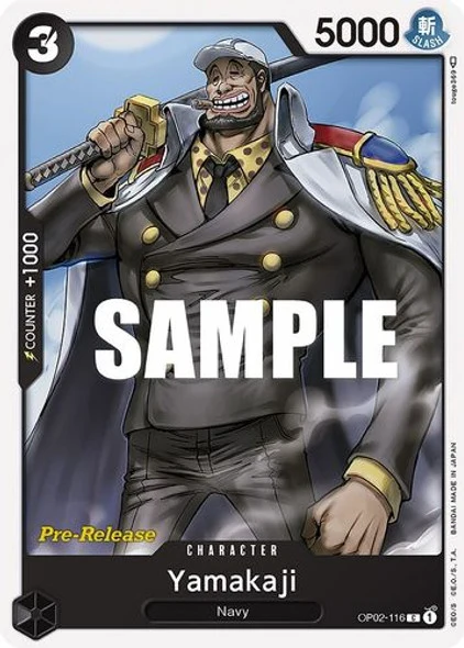 Carte One Piece anglaise OP02-116 Yamakaji