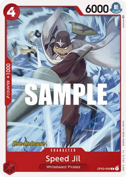 Carte One Piece anglaise OP03-006 Speed Jil