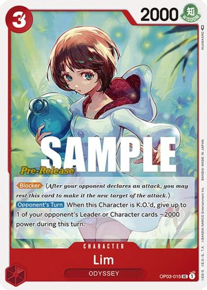 Carte One Piece anglaise OP03-015 Lim