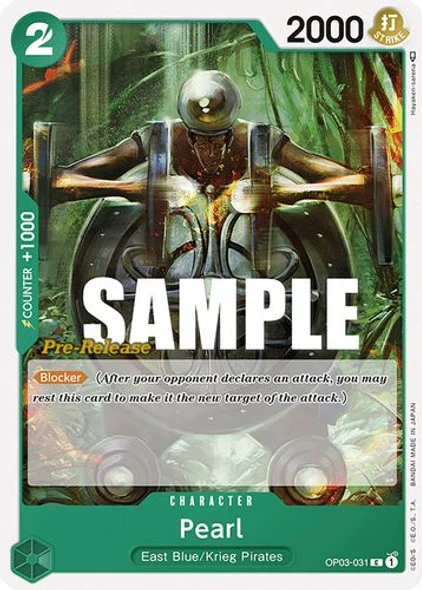 Carte One Piece anglaise OP03-031 Pearl